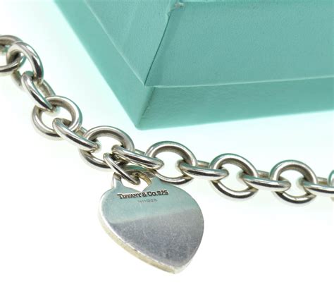 tiffany signature heart necklace